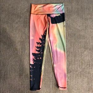 Teeki Northern Lights Retro Hot Pants Size M